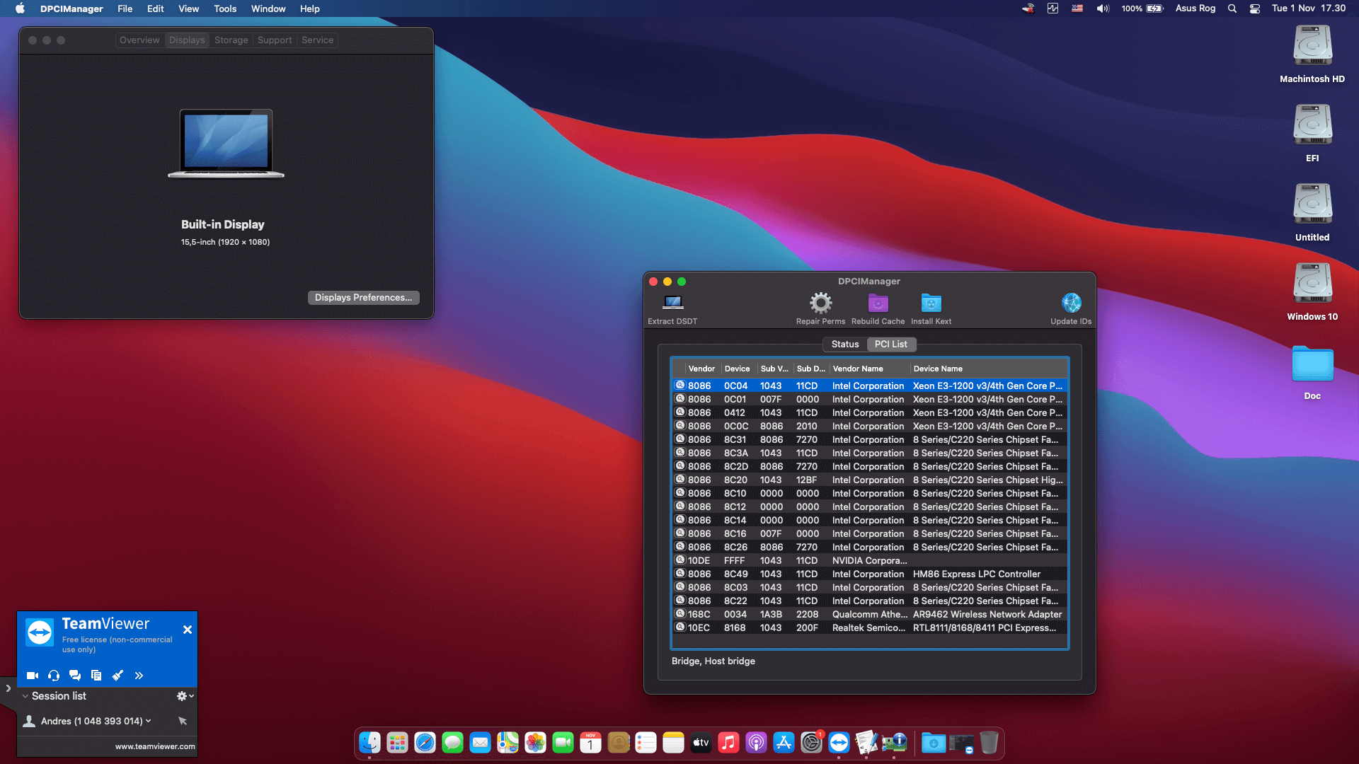 Asus ROG G550JX CN085H 4th [Haswell   Intel HD 4600 + PS2]   OpenCore 2
